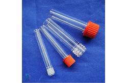China Factory Custom Transparent Threaded Quartz Pipe High Temperature Resistant supplier