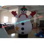 Inflatable Snowman with oxford cloth use for advertising, Christmas Decorations for sale
