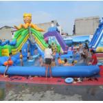Commercial Water Bounce House Slide Ocean Themed  Jumping Party Bounce House