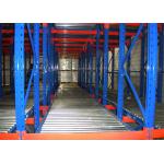 First In First Out Racking System , Gravity Flow Rack In Warehouse Optional Dimension