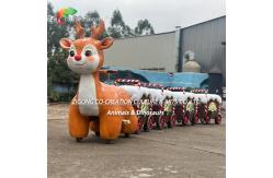 China Customized Christmas Deer Scooters Attraction For Shopping Center Playground Attractions supplier