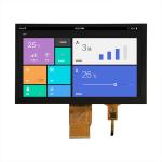 7 Inch Industrial Grade TFT Display 1024X600 Dots RGB Interface With CTP for sale