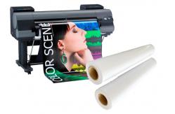 China Semi Glossy Large Format Luster Photo Paper Roll Waterproof Resin Coated supplier