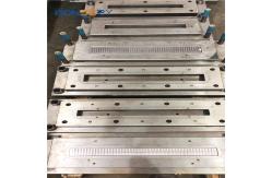 China Zinc Coated Steel Punching Mold for Vehicle Radiator Header Plate supplier