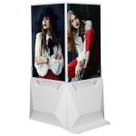 Indoor Double Sided Digital Signage 43 Inch Optional Floor Standing Kiosk for sale