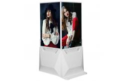 China Indoor Double Sided Digital Signage 43 Inch Optional Floor Standing Kiosk supplier