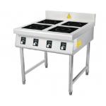 Waterproof Restaurant 3500W*4 Commercial Induction Cookers for sale