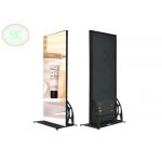 Indoor P2.5 full color Mirror Led display Wireless USB 4G WiFi Smart Control Poster for sale