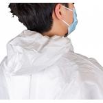 Paint Spray Hospital Waterproof Medical MP Coverall With Hood And Elastic Wrist