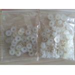 Yin Auto Cutting Machine Parts , Cutter Accessories White Middle Wheel Rubber Gasket for sale