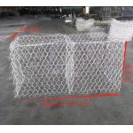 China Standard 1x1x2m 3.05mm 80x100mm Gabion Wire  Basket For Construction Site Project for sale