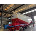 Customizable Iron CIMC Powder Tanker Trucks Cement Transportation for sale