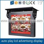 Bus Signage Display Mp4 Video LCD Media Player 350cd/M2 Brightness for sale