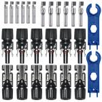 AWG 14-10 Solar Panel Wire Connectors Multipurpose 6 Pairs for outdoor for sale