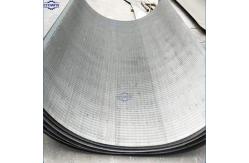 China Customized SS 304 316L Johnson Static screen Sieve Bend Assemblies & Curved Screens supplier