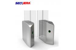 China optical smart pedestrian entrance Sliding barrier electronic turnstile barrier gate supplier