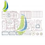 3804301 Lower Gasket Kits For KTA38 for sale