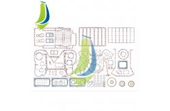 China 3804301 Engine Lower Gasket Kit Repair Kit for KTA38 Engine supplier