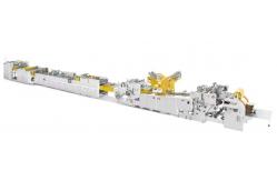 China 70pcs/Min Automatic Sheet Paper Bag Forming Machine with Top Card supplier