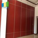 Commercial Furniture Folding Partitions System Soundproof Sliding Partition Walls For Hotel for sale