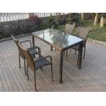 Country Style Rattan Garden Dining Sets for sale