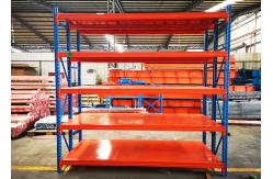 China Q235B Selective Layer Steel Plate Heavy Duty Storage Racks With 5 Layers supplier