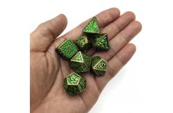 China Lightweight Mini RPG Dice RPG Dice Set Dice Card DND Metal Polyhedral supplier