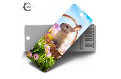 China Customized Special Shape 3D Lenticular Bookmark Flip Changing Effect Image supplier