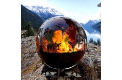 China Steel Manual Ignition Rustic Red Fire Pits Or Customized Fire Pits supplier