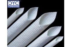 China CYC High Silica Fiber Braided Sleeve for Electonic & Heat Insualtion Industry supplier