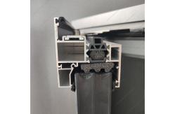 China Typhoon Resistant Sound Insulation Balcony Push Pull Windows Aluminum System Window supplier
