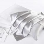 Cool Customized 25mm Mulbery Silk Pillowcase Anti Acne Eco Free Shipping for sale