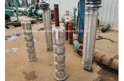 China Water Well Submersible Pump Stainless Steel 304 Material 160 Cubic Meters Per Hour supplier