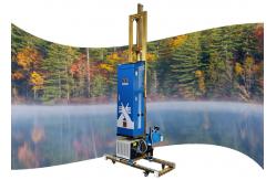 China Customizable 2 Printheads 1.7m Digital Wall Printing Machine supplier