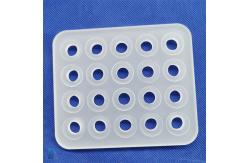 China Professional Custom Opaque Perforated Quartz Sheet High Temperature Resistant supplier