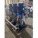 Frequency booster water pump Water Supply  equipment 1standby 1start .SS304 material pump with piplien and pressure tank for sale