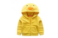 China Embroidered Baby Animal Hoodie / Kids Animal Hoodie With Ears Anti Shrink supplier