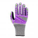4X43C Heavy Duty Anti Cut Gloves Anti-Impact safety Gloves  Hand Work TPR Gloves Industry for sale