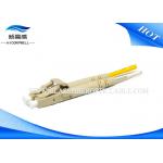 LC MM Fiber Optic Cable Connectors , 2.0 DX Patch Cord Multimode Fiber Connectors for sale