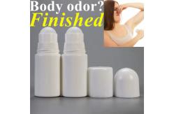 China HDPE Plastic Roller Bottles 50ml 60ml Refillable Roll On Deodorant Bottle supplier