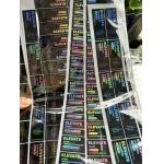 Tirzepatide 15mg 20mg 30mg Hologram Laser PET Small Glass Vial Labels