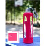 Safe Leak Proof Reusable Water Bottles Eco Friendly With Silicone Sleeve