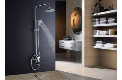 China Wall Mounted Bathtub Shower Fixtures , Shower Bath Set ROVATE With Metered Faucets supplier