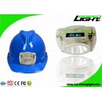 Portable Lightweight LED Coal Miners Lamp 6.8Ah Rechargeable Battery With OLED Screen for sale