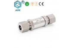 China SS 6mm  In Line Gas Strainers High Pressure Applied To Liquid Gas supplier