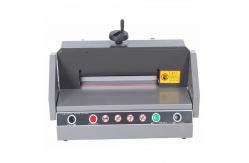 China E330S Small Size Double Guide Electric Desktop Paper Cutter Machine supplier