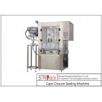 Tracking Plastic Caps Closure Sealing Machine Bottle Neck Take Cap System for sale