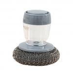 Stainless Steel Sponges Wool Scrubbers With Soap Dispenser