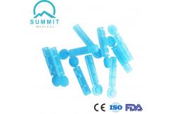 China Disposable Sterile Glucometer Lancets 28 Gauge For Diabetes Testing supplier