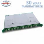 24 Cores 2 Layer Ethernet Distribution Panel High Density Splice Tray Abs Material for sale